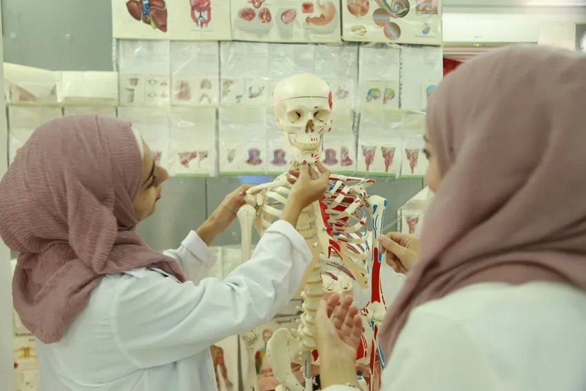 Medical students, Gaza