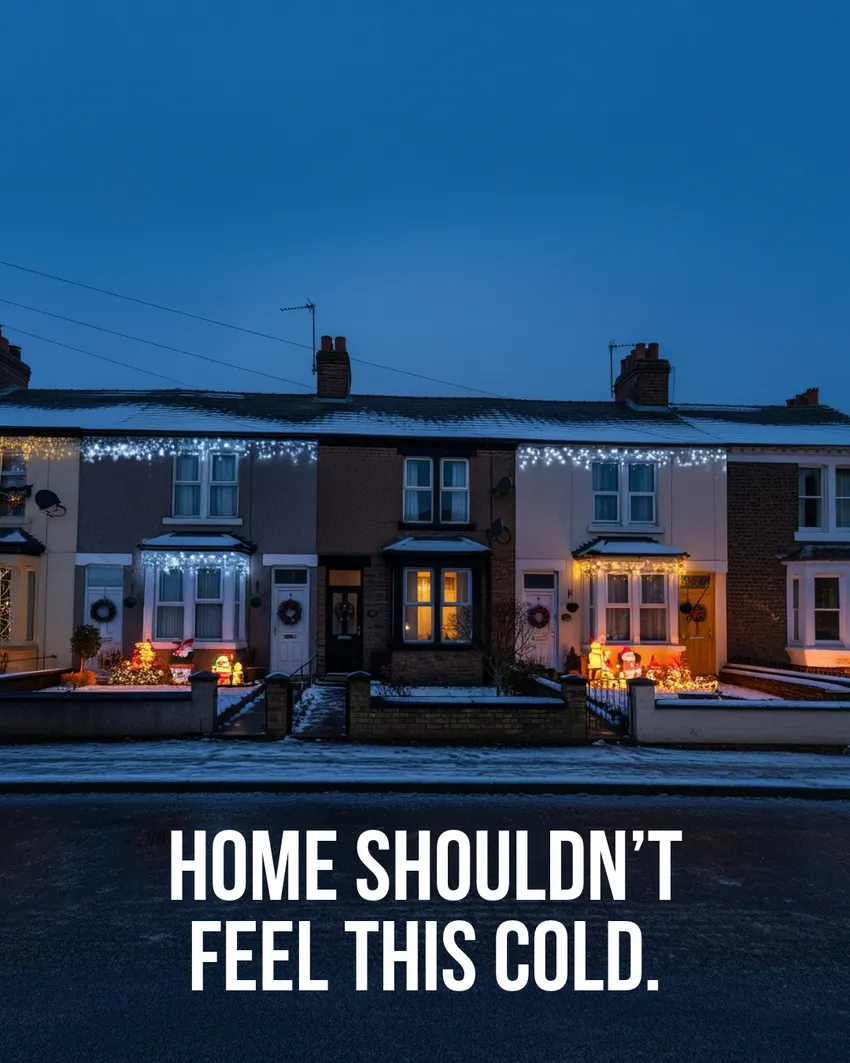 home shouldn't feel this cold