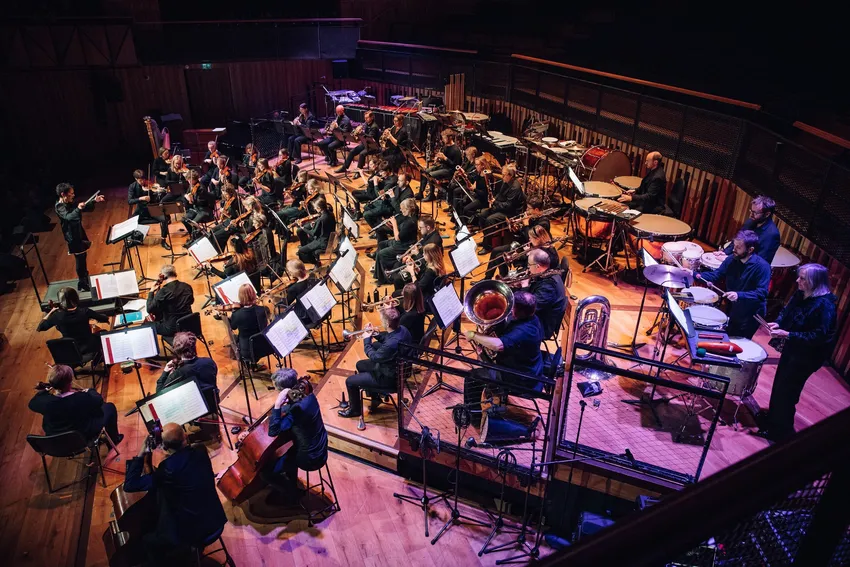 Britten Sinfonia at the Bristol Beacon. Photo by Jessie Myers