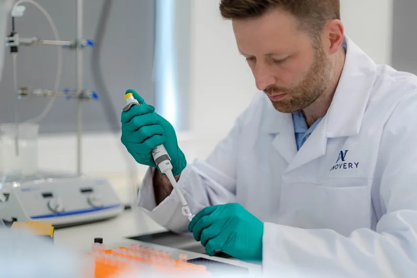 A Nanovery scientist at work, one of the innovators funded by Proven Connect