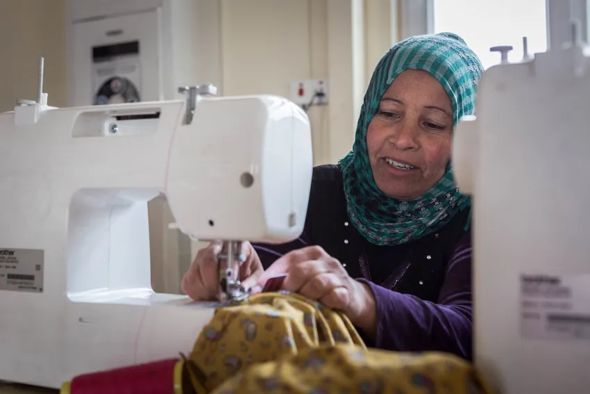 Vocational training in Iraq. Photo: Emily Kinskey
