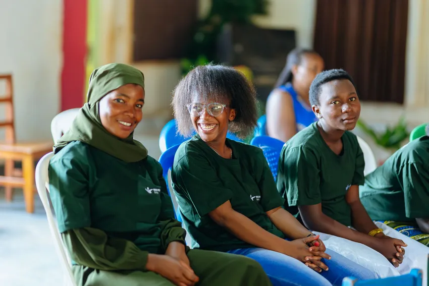 Women for Women International's Adolescent Girls Programme in Rwanda. Photo: Women for Women International