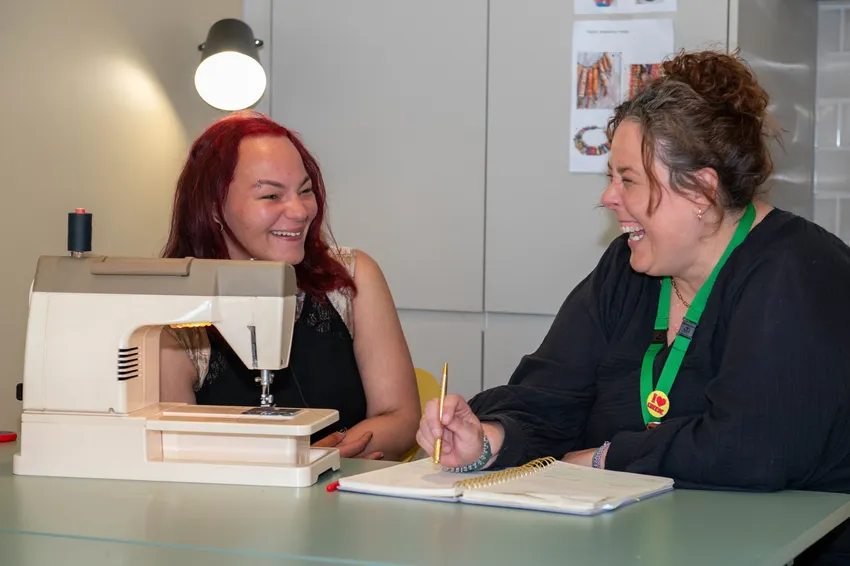 HARP staff and service user-2
