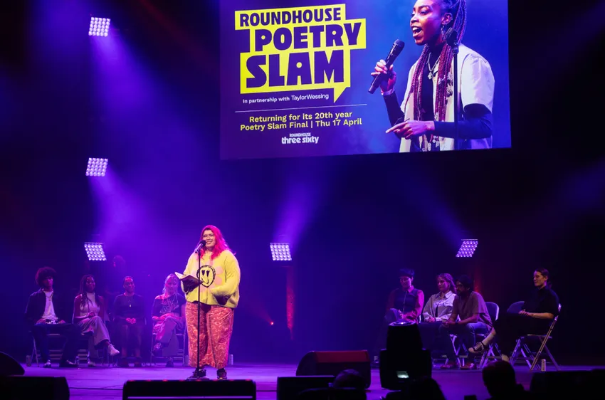 Poetry Slam Final in the Roundhouse Main Space