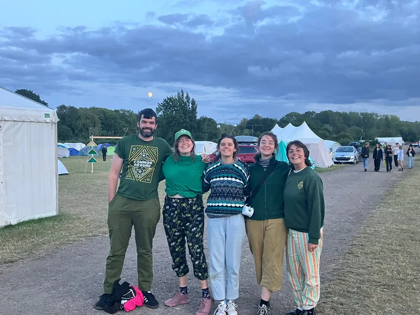 Woodcraft Folk volunteers smiling