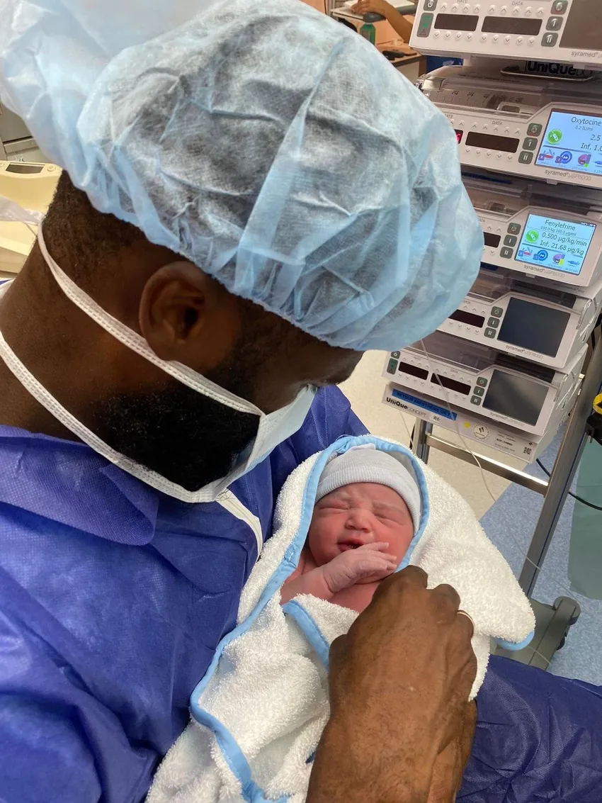 a new arrival at the Wellingara Clinic