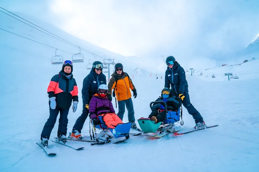 Skiers and families in Andorra 2026