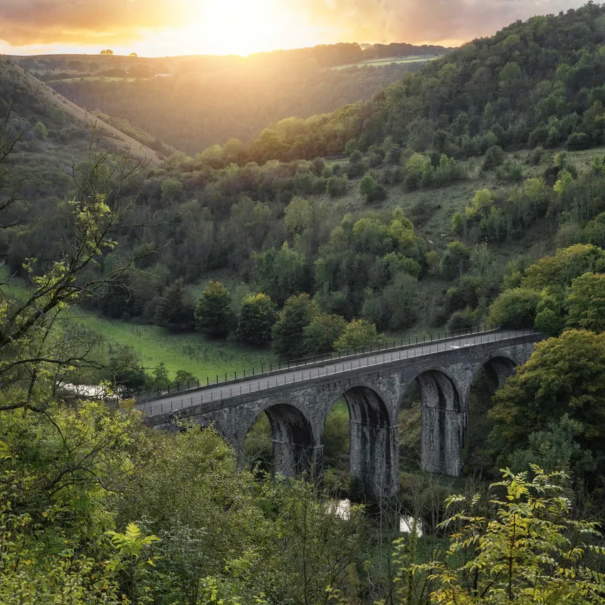 Monsal Dale, Peak District National Park ©Peaklass