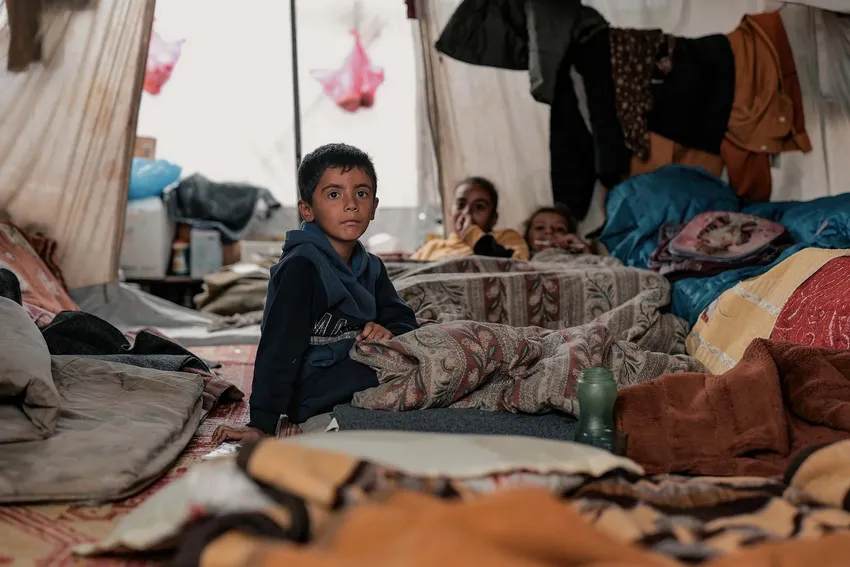 In Gaza there has been a rise in infectious diseases due to the inadequate and overcrowded living conditions.