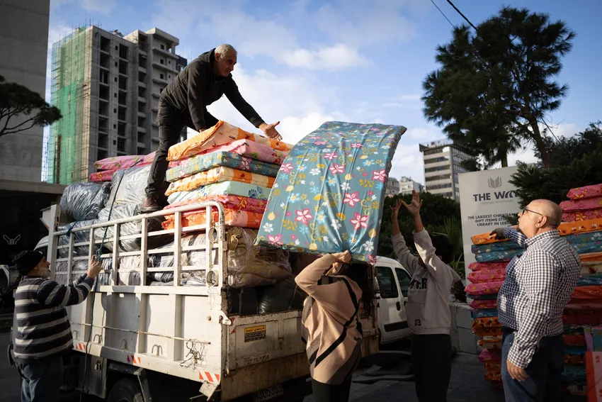 In Lebanon, prolonged displacement is placing increasing pressure on already vulnerable households. Our partners are distributing mattresses, blankets, food and other basic necessities to displaced families.
