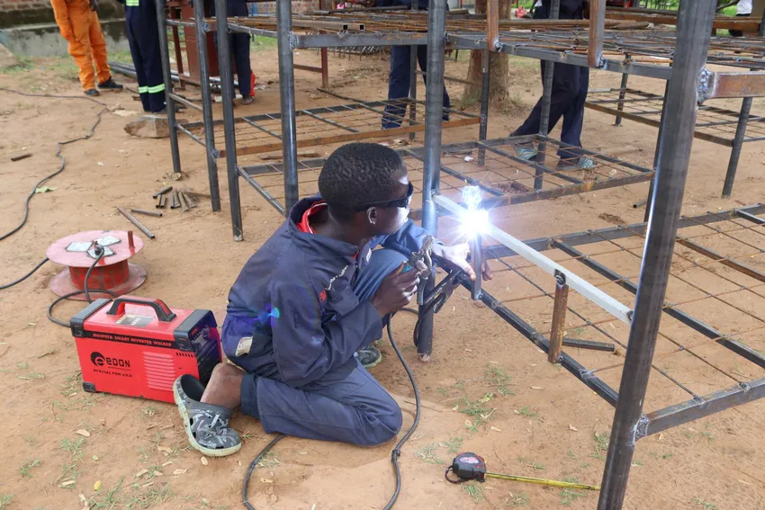 Vocational training student