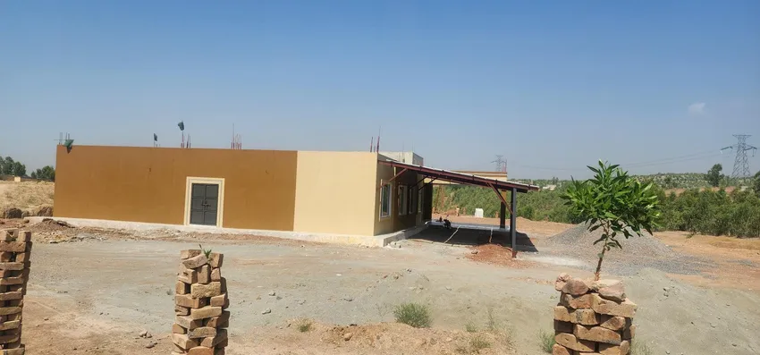 External view of the newly completed Health Centre