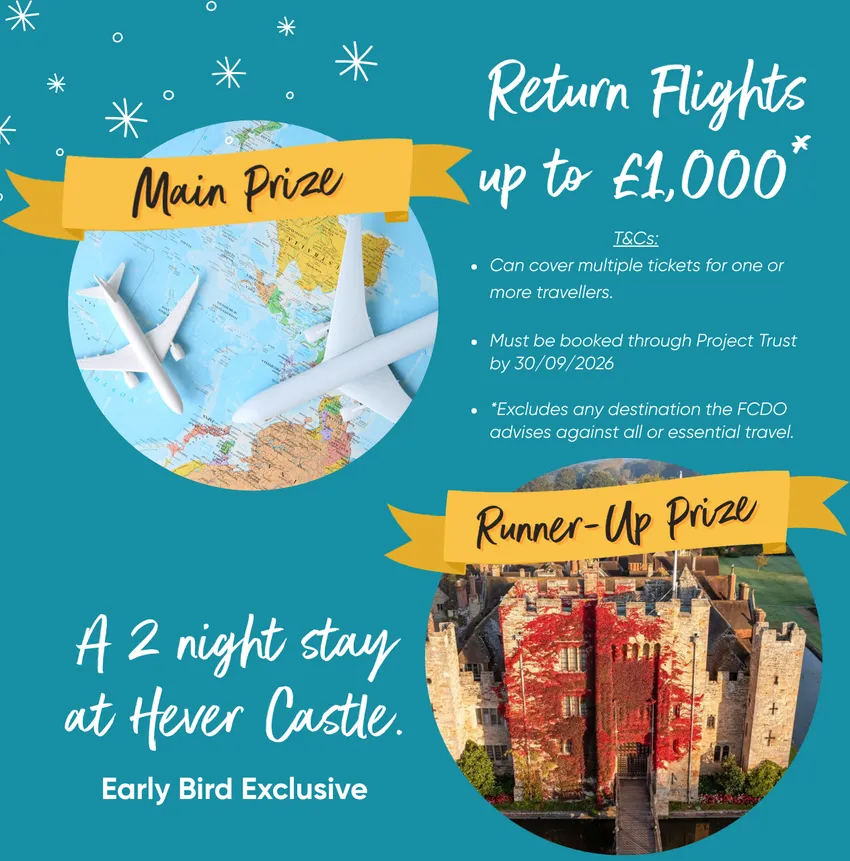 Project Trust Raffle 2025 Project Trust Christmas Raffle 2025 – Big Give