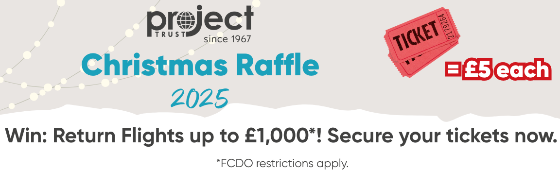 Project Trust Raffle 2025 Project Trust Christmas Raffle 2025 – Big Give