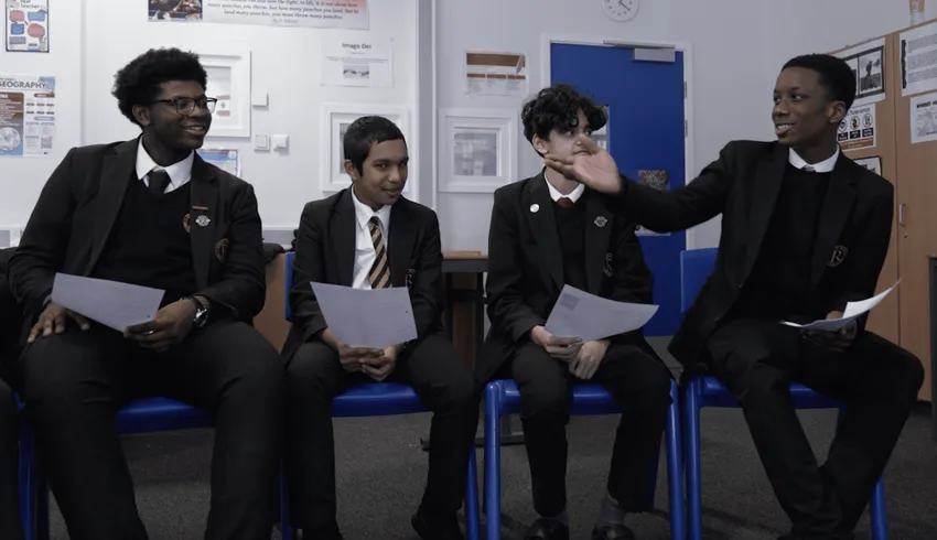 Rokeby boys doing P4C