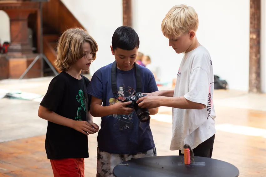 Fabrica creative activities for families on low income