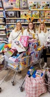 Purchasing all the Gift for the Annual Santa Run