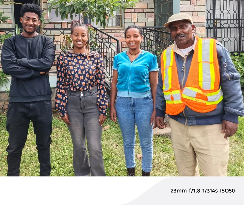 Support staff at Hospice Ethiopia