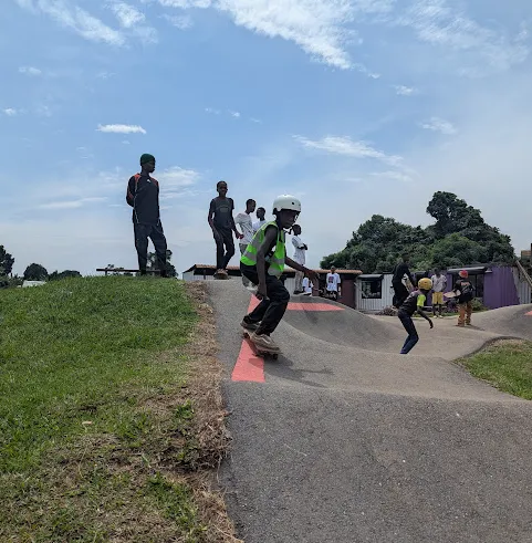 Skateboarding Competiton underway!