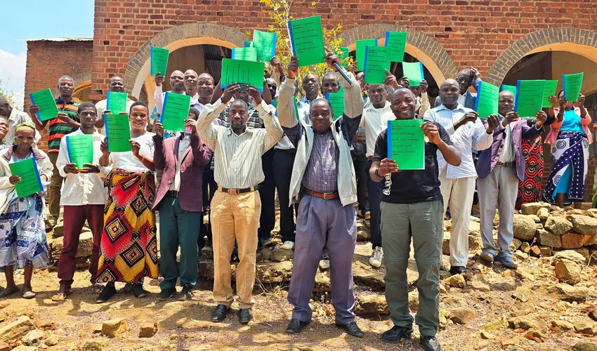 Chiefs celebrating the roll out of bylaws in their communities for protection of the most vulnerable
