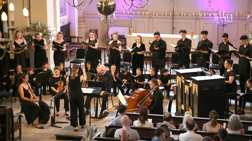 Young artists from the Junior Choir and the Emerging Artists programme at St Martin-in-the-Fields performing Vivaldi's Gloria with a professional chamber ensemble.
