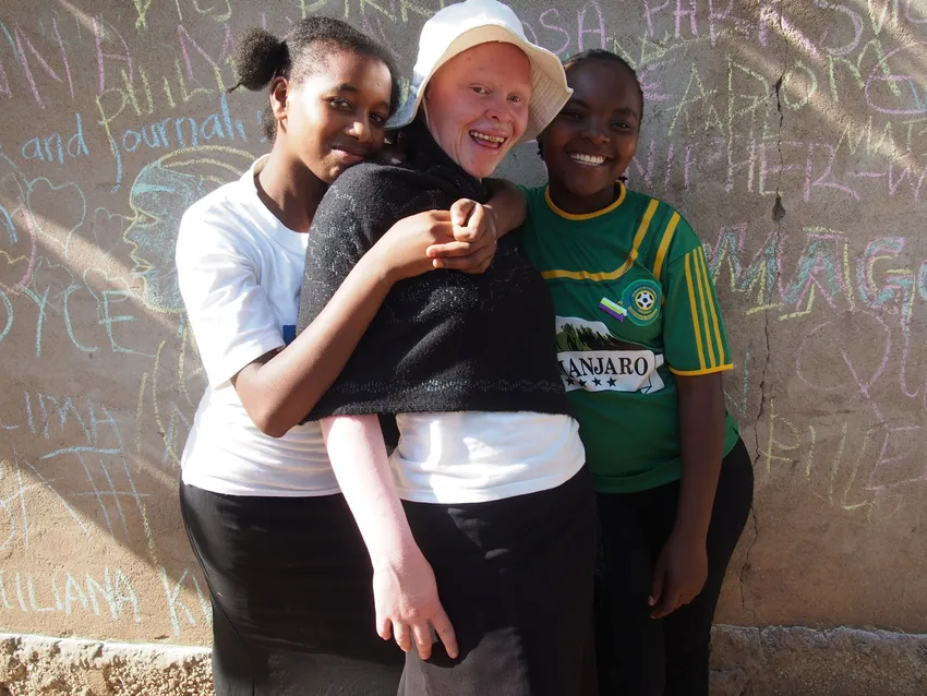 Umoja Girls Celebrating International Women's Day