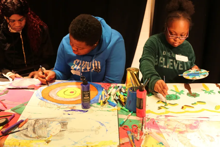Art session at Do Your Own Thing