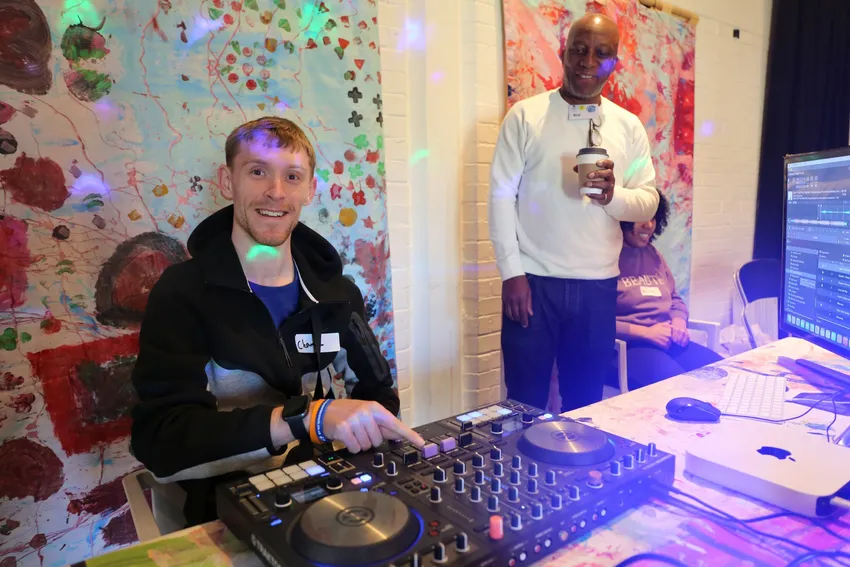 DJing at Do Your Own Thing