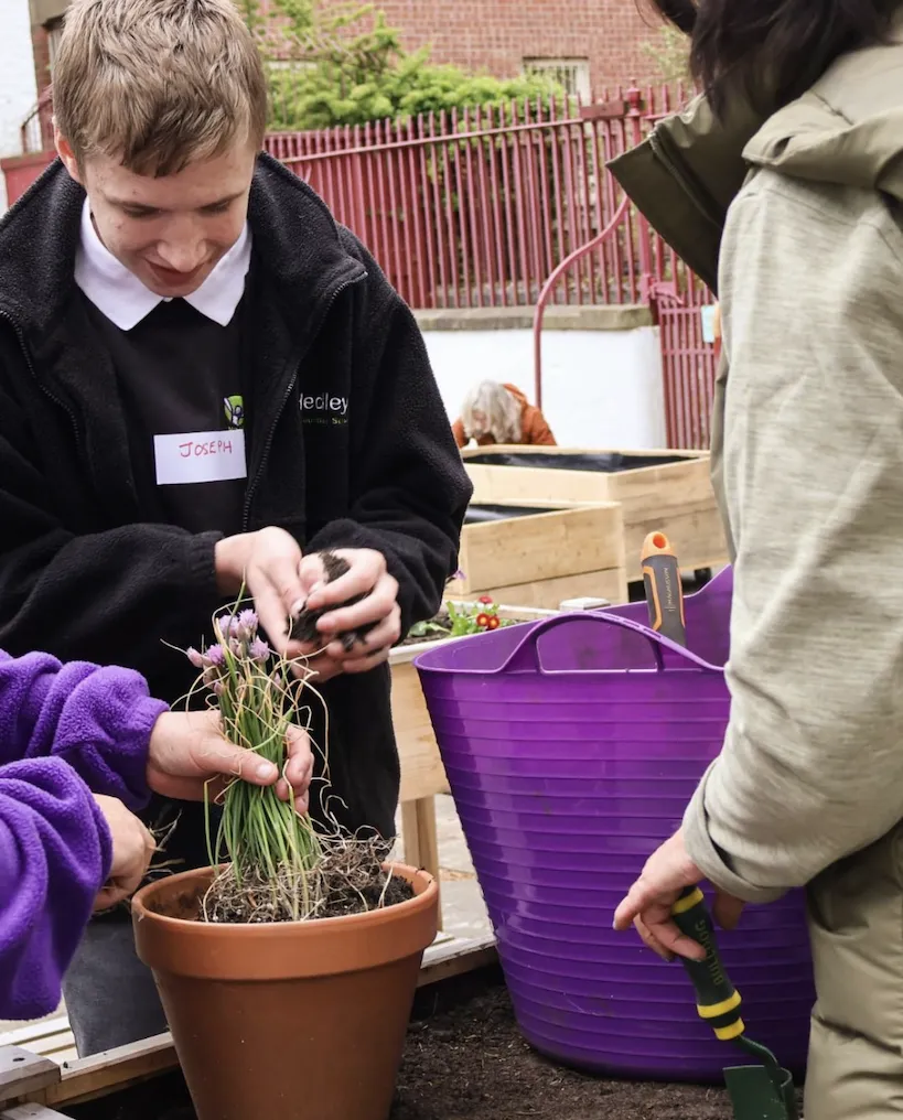 Growing Stories Nature Journaling with SEND young people from Northern Counties School