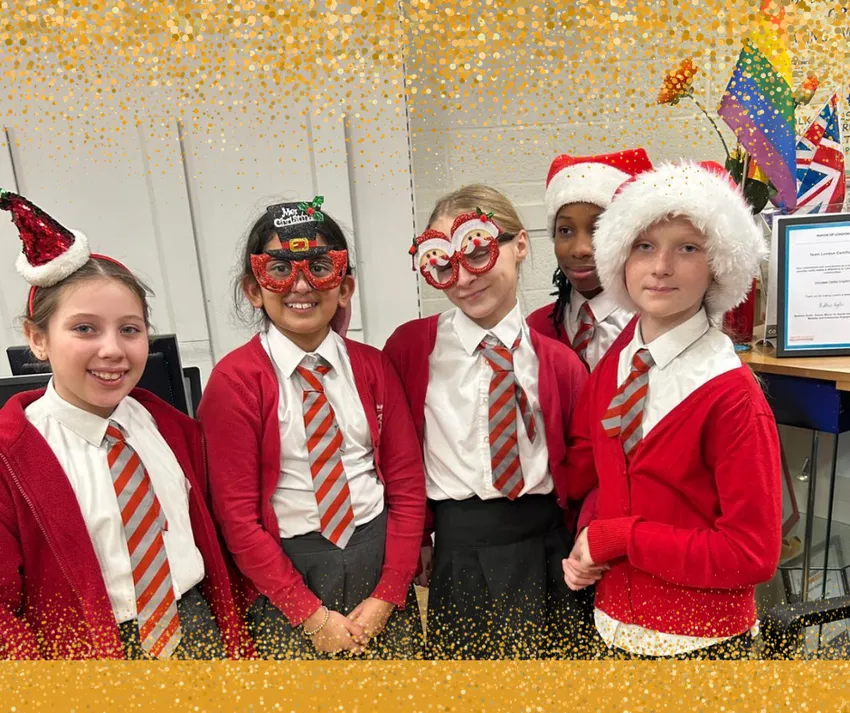School wrapping day