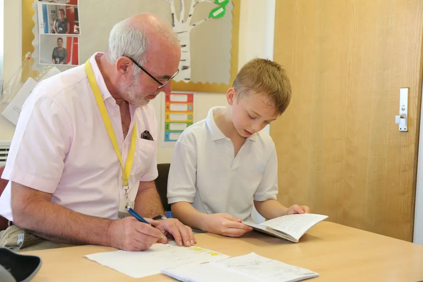 Male Schoolreader and Pupil JPG