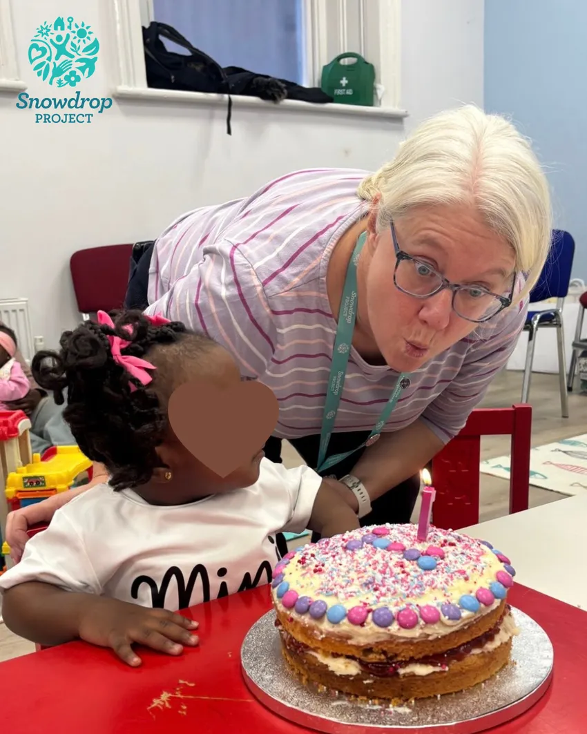 Toddler Group Birthday Cake