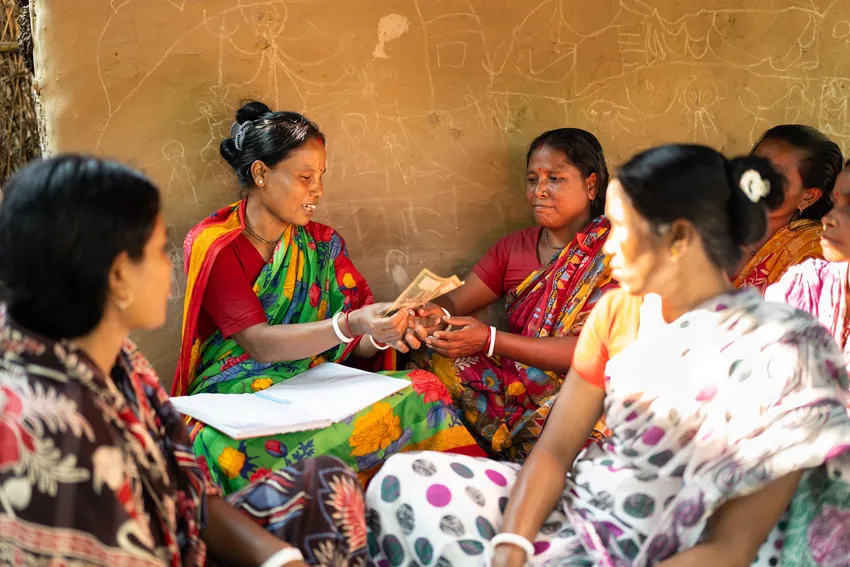 Women's savings group - distributing peer loans for home improvements