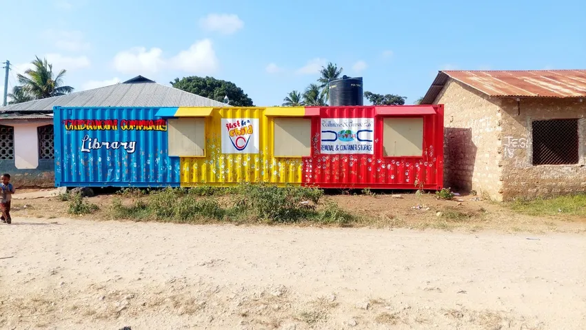 Our wonderful colourful community library