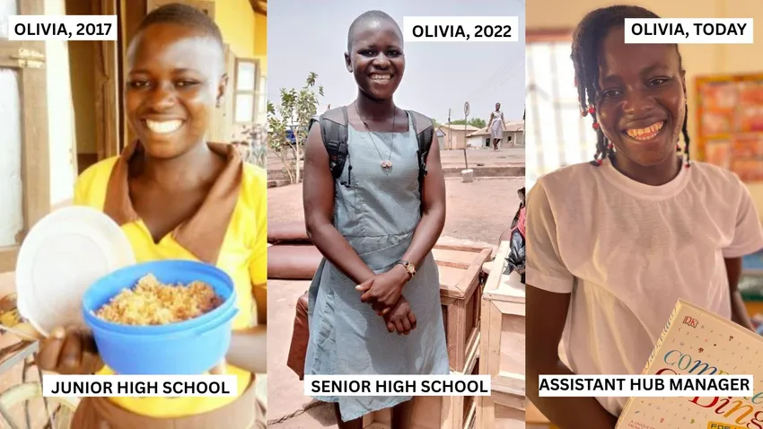 Olivia's journey started with a bowl of food ... now she's a role model!