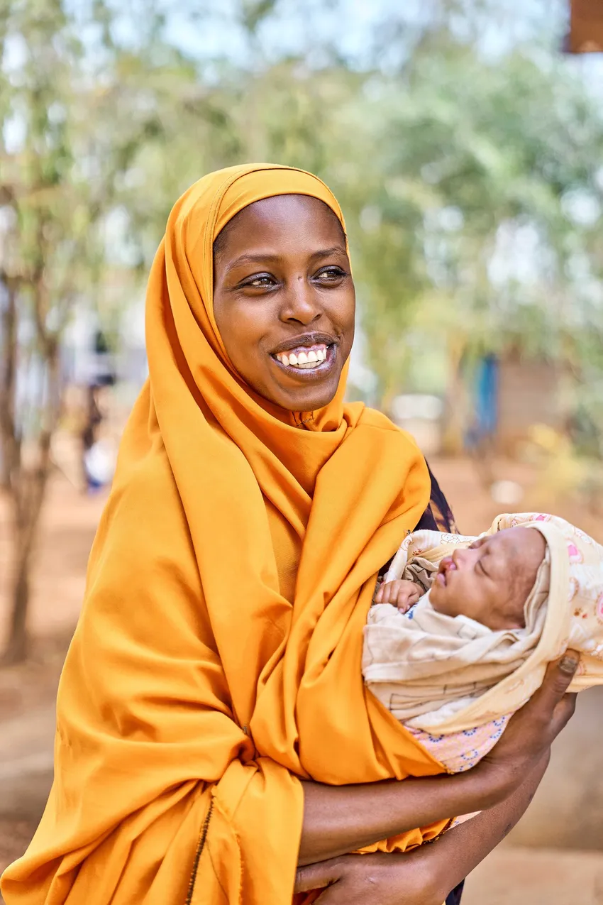 Abdurazak and Mother