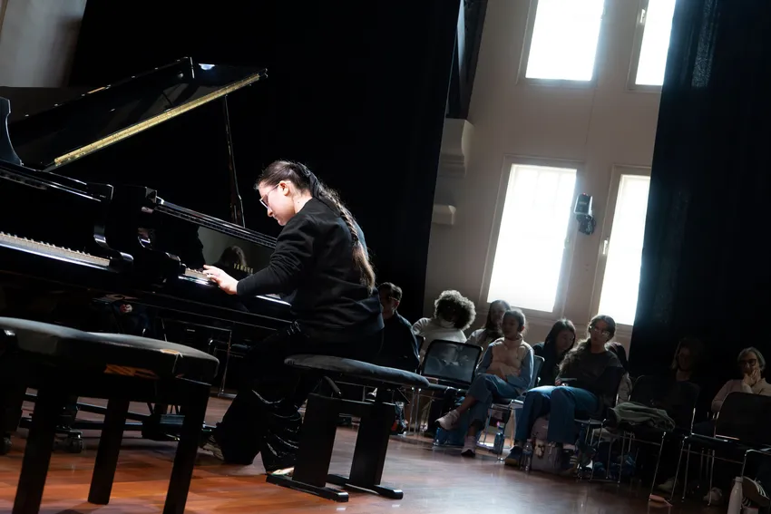 Young pianist