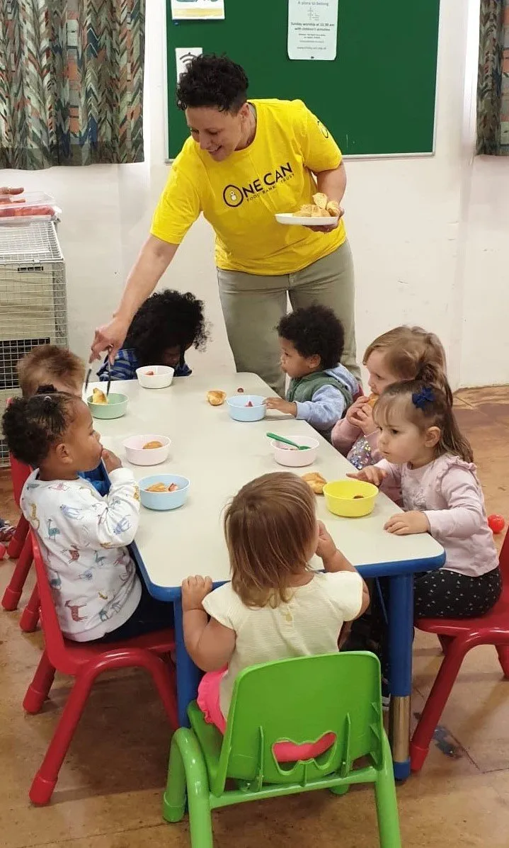 Toddler snack time