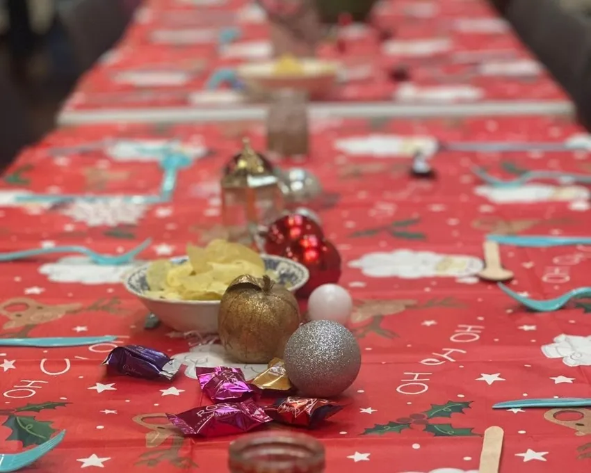 Ivybridge Community Food - festive table