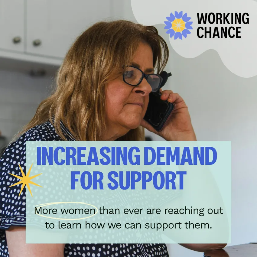 Increasing demand for our support