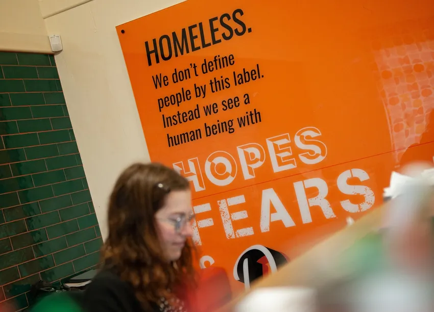 Our drop-ins provide showers, food, laundry, practical advice and crisis support