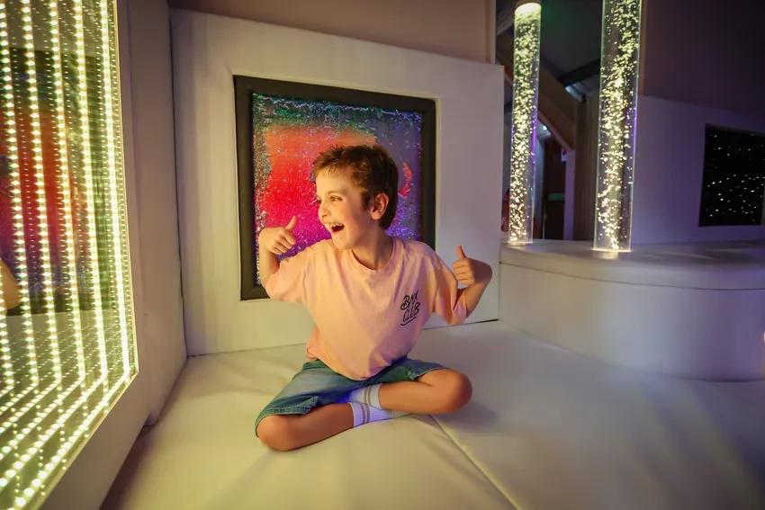 Smiles in the Sensory Room
