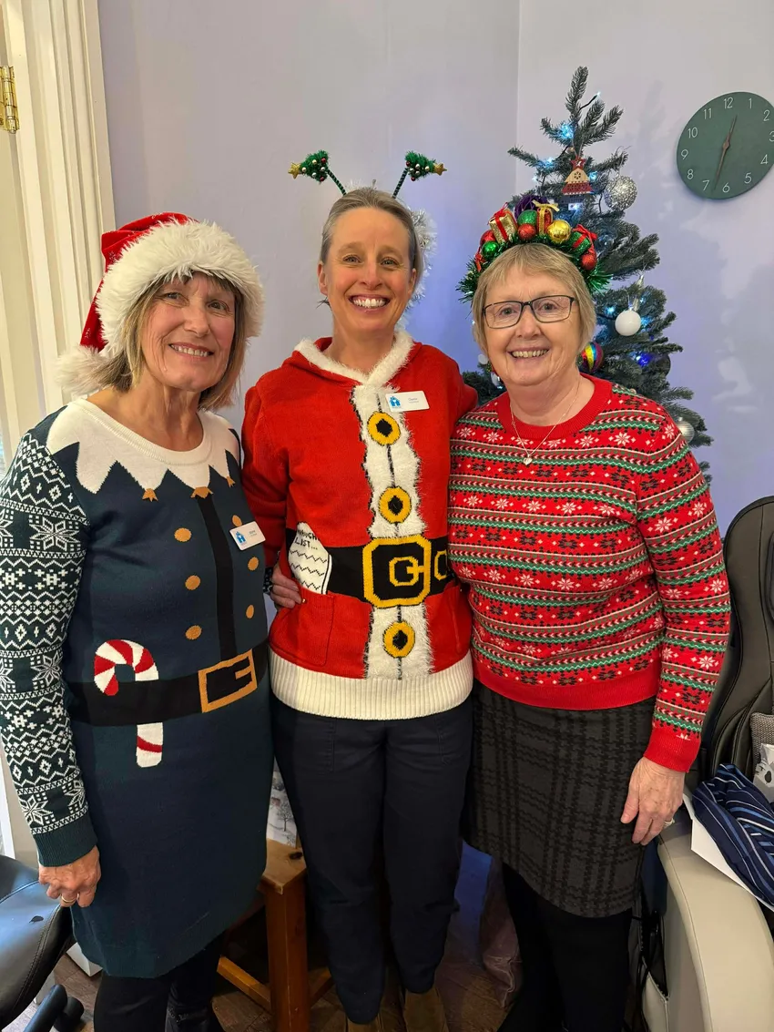 Festive Hospice Volunteers