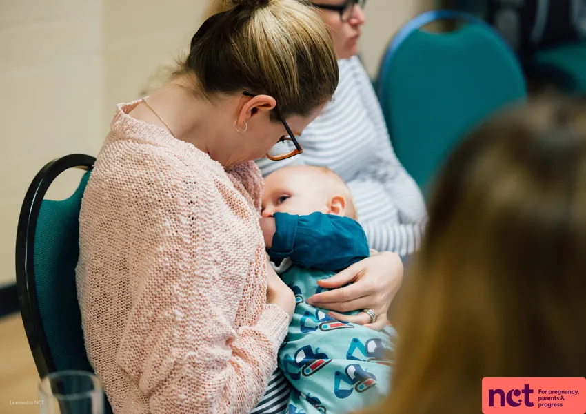 breastfeeding at support group