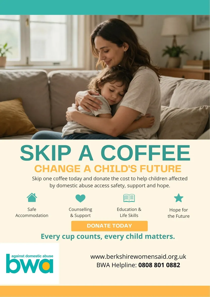 Skip a Coffee Big Give 2026 Poster