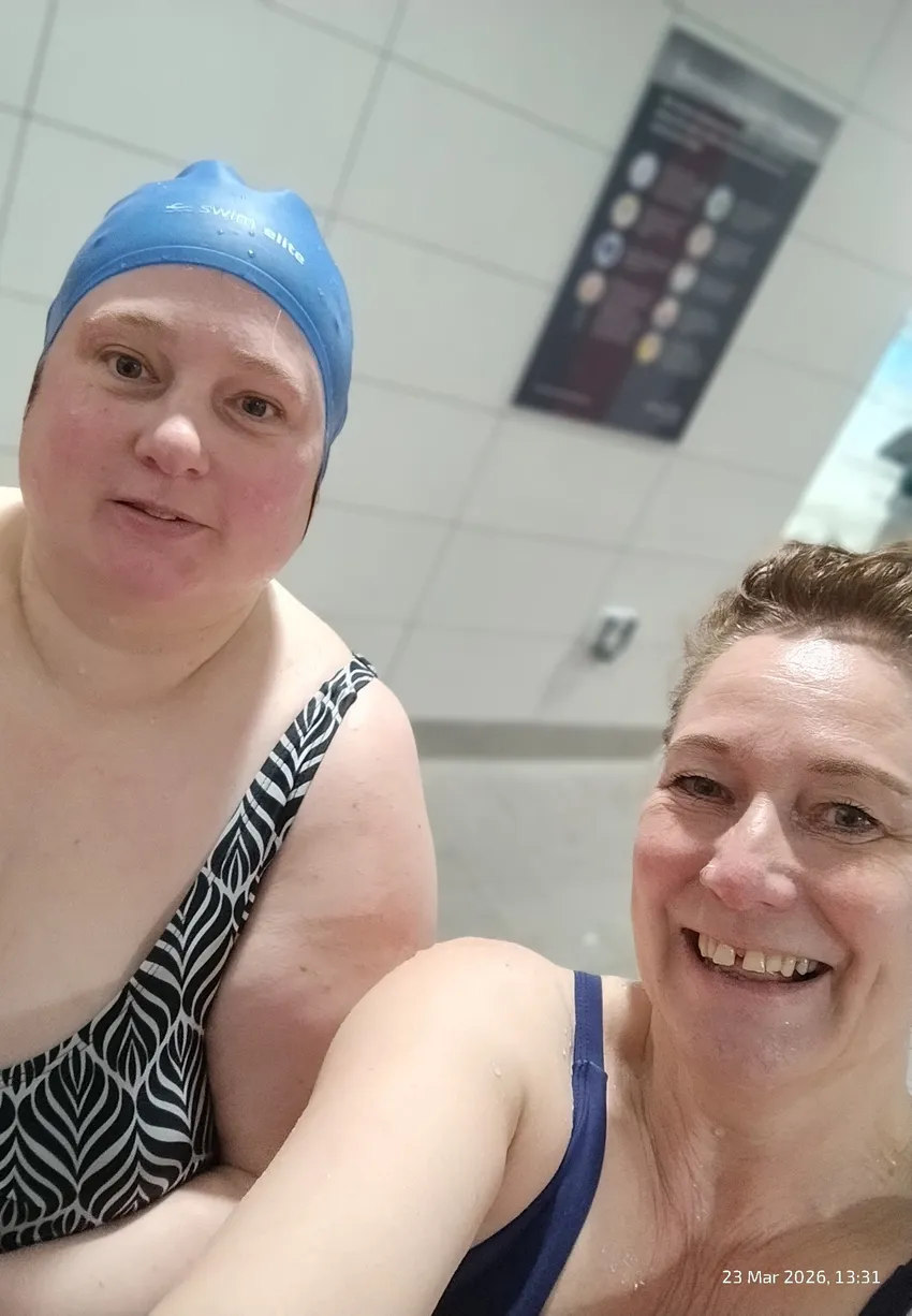 Swimming 40 lengths