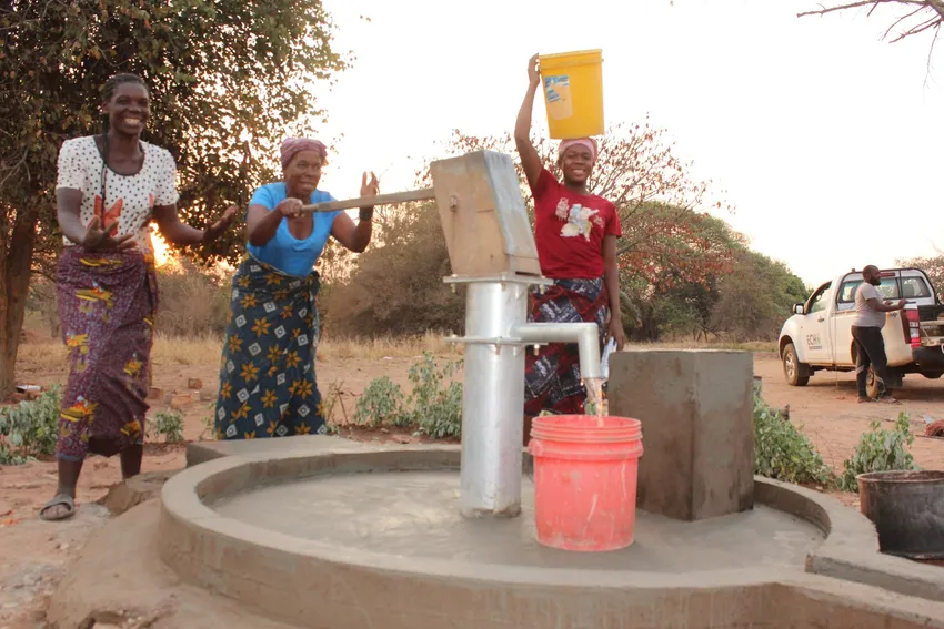 Just a Drop Zambia Borehole Rehabilitation 2024 Water Joy