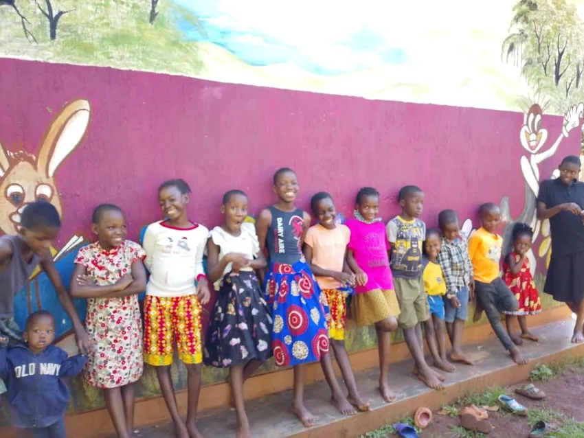 Uganda schoolkids