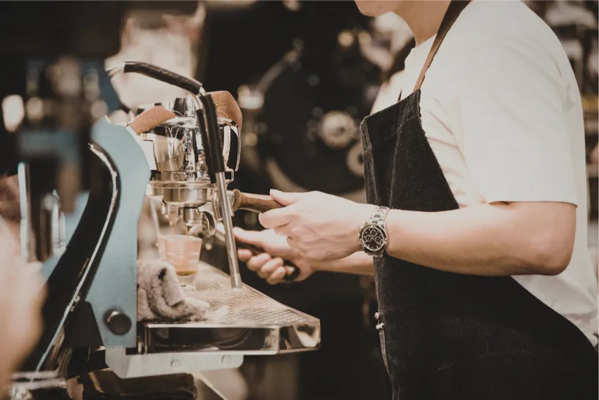 Coffee barista image