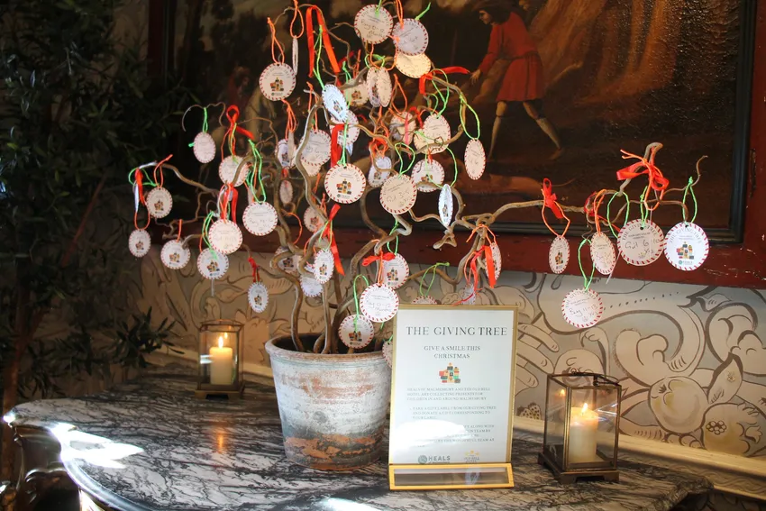 Community effort: local giving with one of our local business partners, The Old Bell Hotel